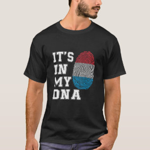 Es ist in meiner DNA Luxemburg Stolz Luxemburg Fla T-Shirt