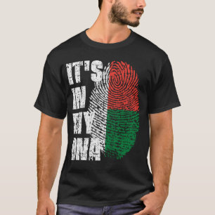 ES IST IN MEINER DNA Madagaskar Flag Boy Girl Gift T-Shirt