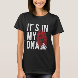Es ist in meiner DNA Marokko Flagge Marokko marokk T-Shirt