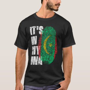 Es ist in meiner DNA Mauretanienflagge Mauretanien T-Shirt