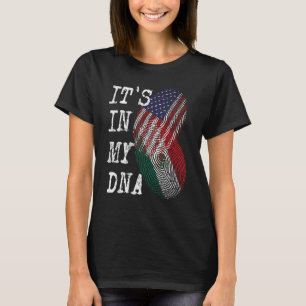 ES IST IN MEINER DNA, mexikanischer American Finge T-Shirt