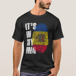 Es ist in meiner DNA Moldau Flag Moldauisch T-Shirt
