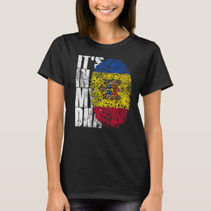 Es ist in meiner DNA Moldau Grafik für Männer Frau T-Shirt