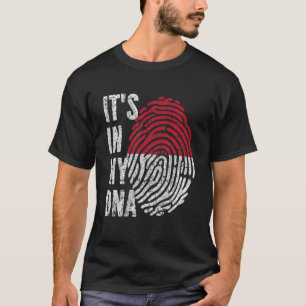 Es ist in meiner DNA Monaco Flag Funny Monegasque T-Shirt