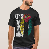 ES IST IN MEINER DNA, Mosambik Flag Boy Girl Gift