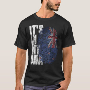 Es ist in meiner DNA Neuseeland Maori Kiwi Geschen T-Shirt