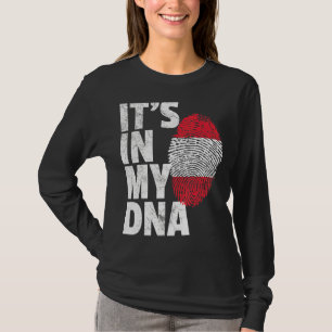 Es ist in meiner DNA Österreichische Flagge Männer T-Shirt