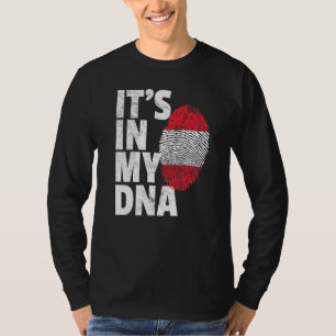 Es ist in meiner DNA Österreichische Flagge Männer T-Shirt