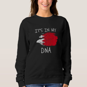 Es ist in meiner DNA Patriotische Bahrain Landesfl Sweatshirt