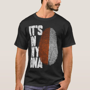 Es ist in meiner DNA polnisches Shirt Proud Hispan
