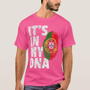 Es ist in meiner DNA Portugiesische Portugal-Flagg T-Shirt