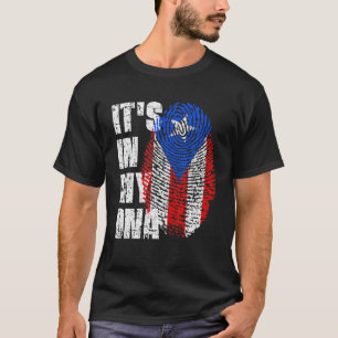 ES IST IN MEINER DNA Puerto Rico Flag Puerto Rico T-Shirt
