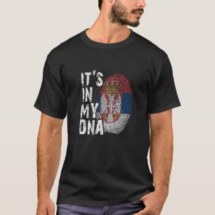 Es ist in meiner DNA Serbien Flag Serbs Football s T-Shirt