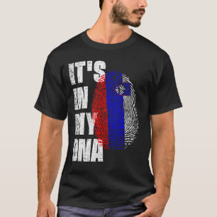 ES IST IN MEINER DNA Slowenien-Flagge T-Shirt