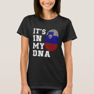 Es ist in meiner DNA slowenische Stolz-Slowenische T-Shirt