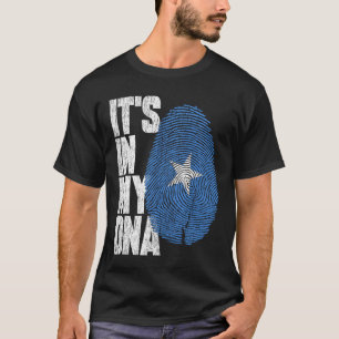 Es ist in meiner DNA Somalisch Stolz Somalia-Flagg T-Shirt
