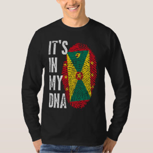 Es ist in meiner DNA Stolz Grenadisch Amerikanisch T-Shirt