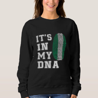 Es ist in meiner DNA Südafrika stolz Geschenk Süda Sweatshirt