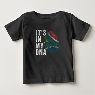 Es ist in meiner DNA - Südafrikanische Flagge Baby T-shirt
