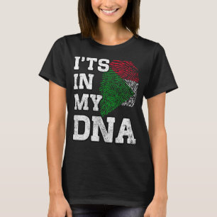 Es ist in meiner DNA sudanesischen Fingerprint Pro T-Shirt