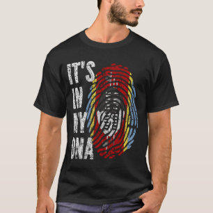 ES IST IN MEINER DNA Swasiland Flagge Männer Fraue T-Shirt