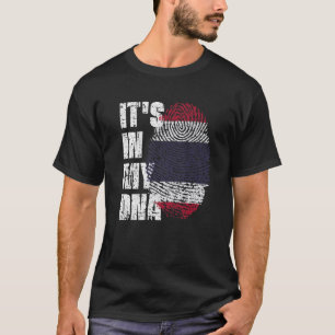 ES IST IN MEINER DNA Thailands Flagge Thailändisc T-Shirt