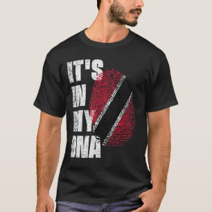 ES IST IN MEINER DNA, Trinidad und Tobago Flag T-Shirt
