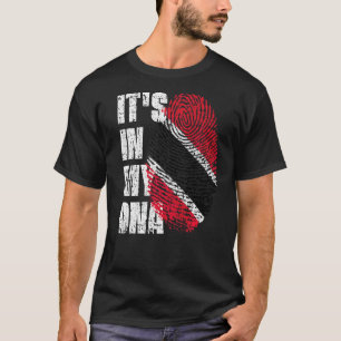Es ist in meiner DNA Trinidad und Tobago Flag Trin T-Shirt