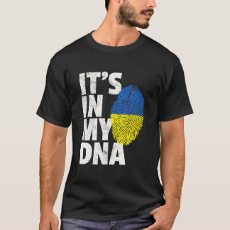 Es ist in meiner DNA Ukraine Flag ukrainischen Pri T-Shirt