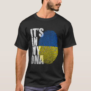 Es ist in meiner DNA Ukrainische Flagge Ukraine Pr T-Shirt