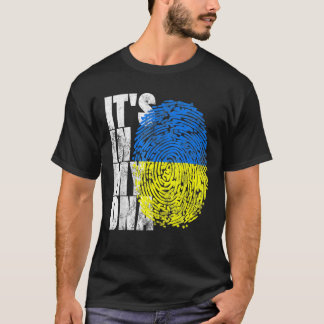 Es ist in meiner DNA Ukrainische Geschenke Vyshyva T-Shirt
