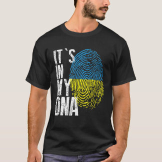 Es ist in meiner DNA Ukrainische Geschenke Vyshyva T-Shirt
