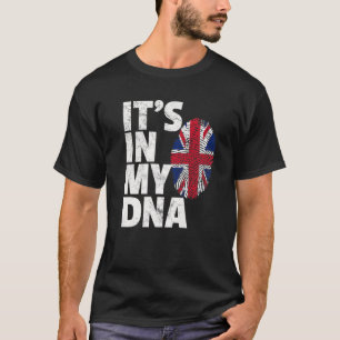 Es ist in meiner DNA-Union Jack Flag Offiziellen P T-Shirt
