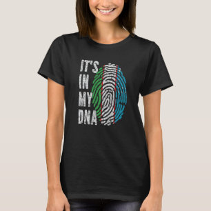 Es Ist In Meiner Dna Usbekistan-Flagge Usbekisch T-Shirt
