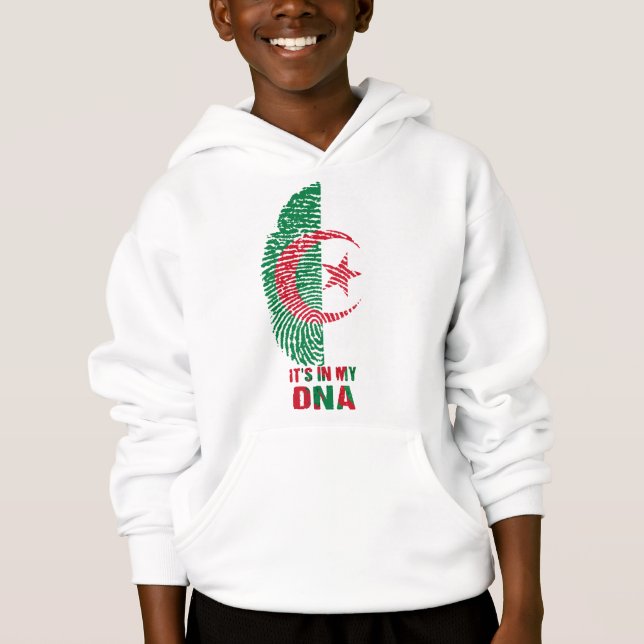 es ist in meiner DNS Hoodie (Vorderseite)