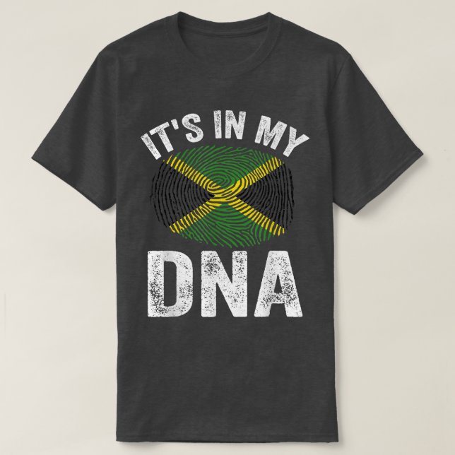 Es ist in meiner DNS jamaikanischen Geschenk Stolz T-Shirt (Design vorne)