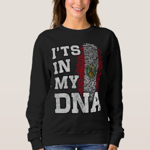 Es ist in meiner peruanischen DNA Fingerabdruck St Sweatshirt