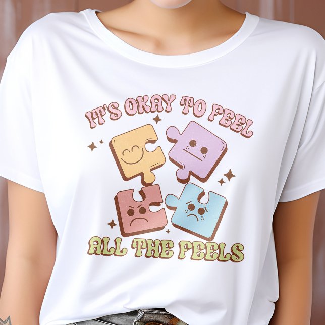 Es ist in Ordnung, all die Gefühle der psychischen T-Shirt (Von Creator hochgeladen)
