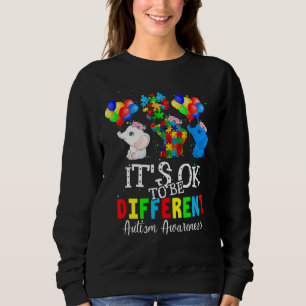 Es ist in Ordnung, andere Elefanten-Autismus-Auftr Sweatshirt