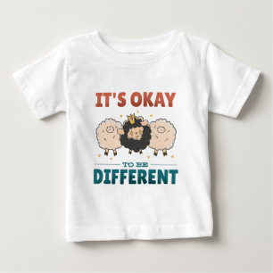 Es ist in Ordnung, anders eingeladen zu sein Baby T-shirt