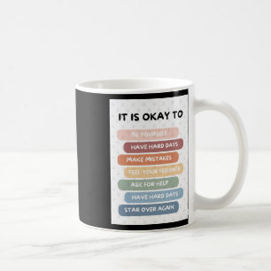 Es ist in Ordnung, digitales Design zu zeichnen Kaffeetasse