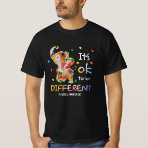 Es ist in Ordnung, ein anderes Autismus-Sensibilis T-Shirt
