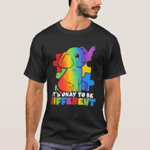 Es ist in Ordnung, ein anderes Bewusstsein für Tie T-Shirt