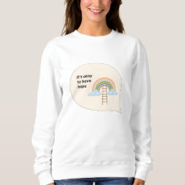 "Es ist in Ordnung, Hope Rainbow T - Shirt Design 