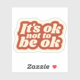 Es ist in Ordnung, kein Sticker zu sein | Notebook