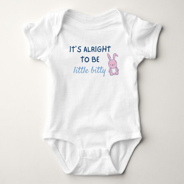 Es ist in Ordnung, wenig zu sein Baby Strampler (Vorderseite)
