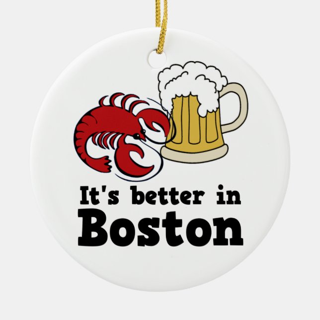 Es ist in ormanent Boston besser Keramikornament (Vorne)