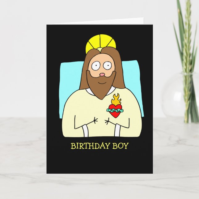 ES IST JESUS'S GEBURTSTAG FEIERTAGSKARTE (Vorderseite)