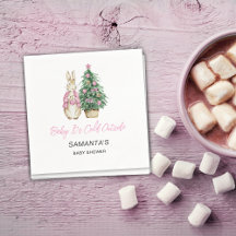 Es ist kalt draußen Baby Napkin