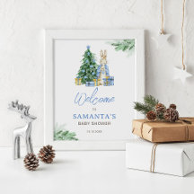 Es ist kalt draußen Babydusche Begrüßungszeichen